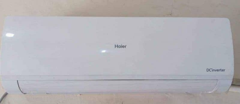 Haire AC DC inverter 1.5 ton heat and cool urgent for sale 2