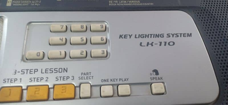 Casio lk piano 5