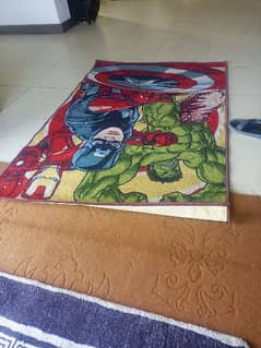 Super hero images Rug