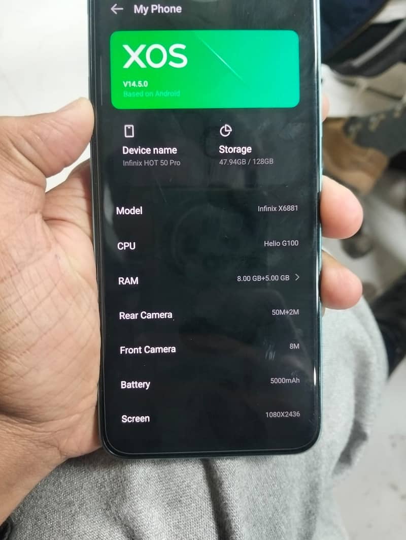 Infinix Hot 50 pro 5