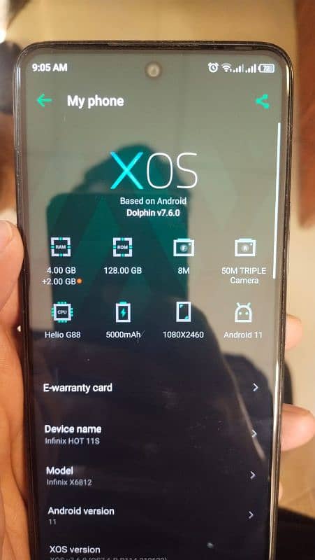 Infinix Hot 11S 128GB with box / Original phone 1