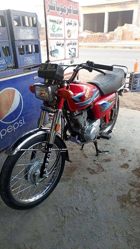 Honda 125 brand new showroom condition open latter 03446464638 17