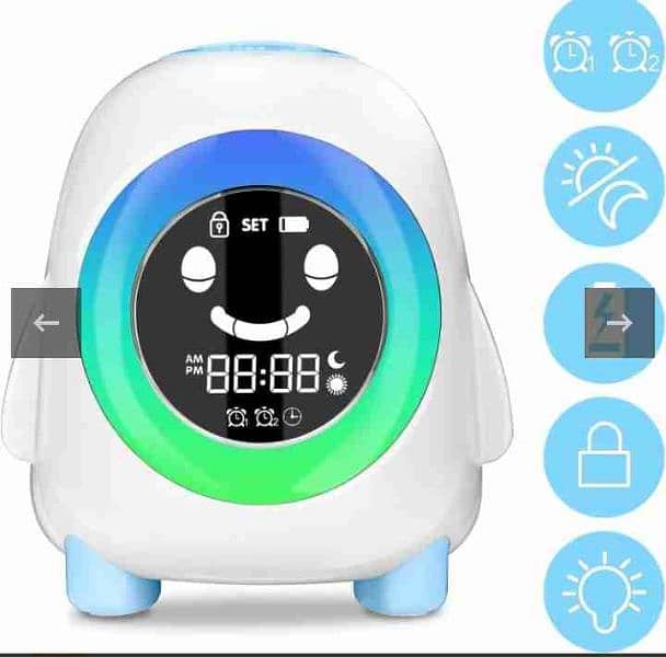 USB Kids Alarm Clock Digital 5