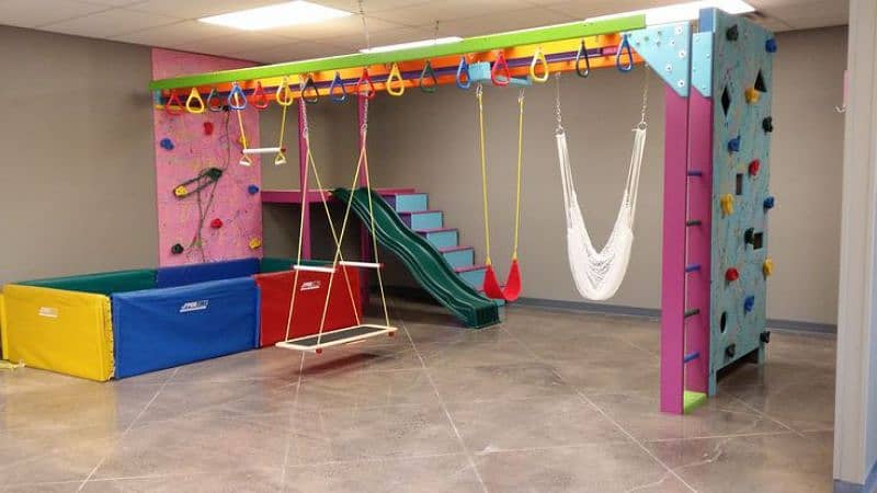 swings/ indoor slides/jumping/trampoline/outdoor swings/seesaw/slides 3