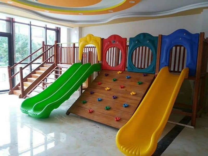 swings/ indoor slides/jumping/trampoline/outdoor swings/seesaw/slides 7