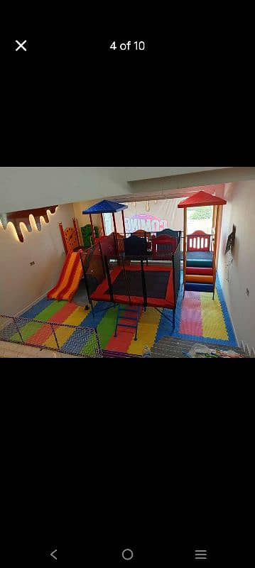 swings/ indoor slides/jumping/trampoline/outdoor swings/seesaw/slides 9