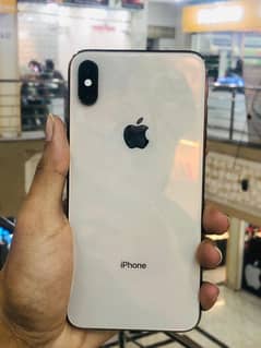 iphone xs max pta approve dual 256gb only face I'd off panel change