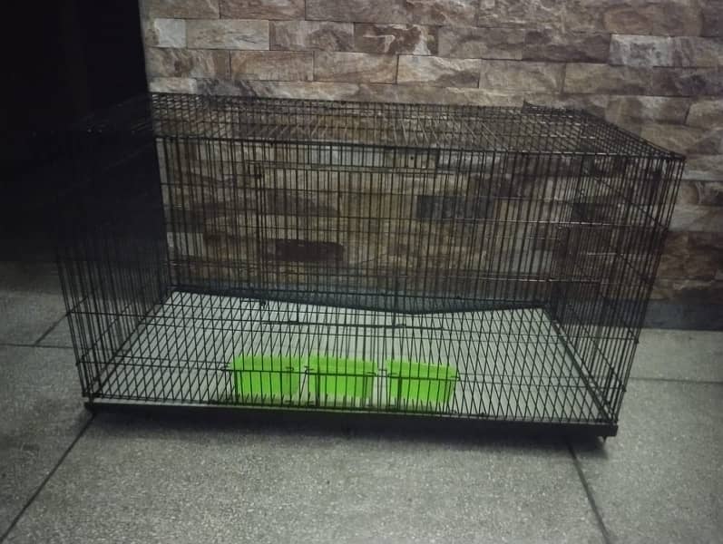 like new condition, clean excellent cage. 0