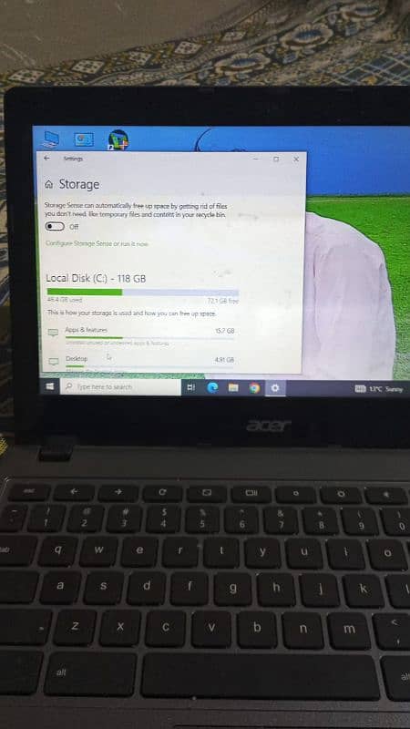 Acer intel celeron 3rd gen 4gb ram 1