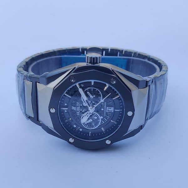 Menz Quartz Stainless Round Analogue Watch 1_PC 0