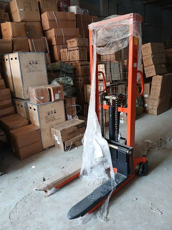 Manual Stacker Lifter Available For Sale Delivery All Pakistan 7