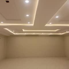 Brand New Commercial Basement and Frist Floor For Rent in Bahria Town Lahore.