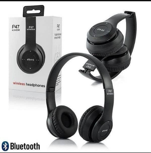 p47 wireless Headphone 0