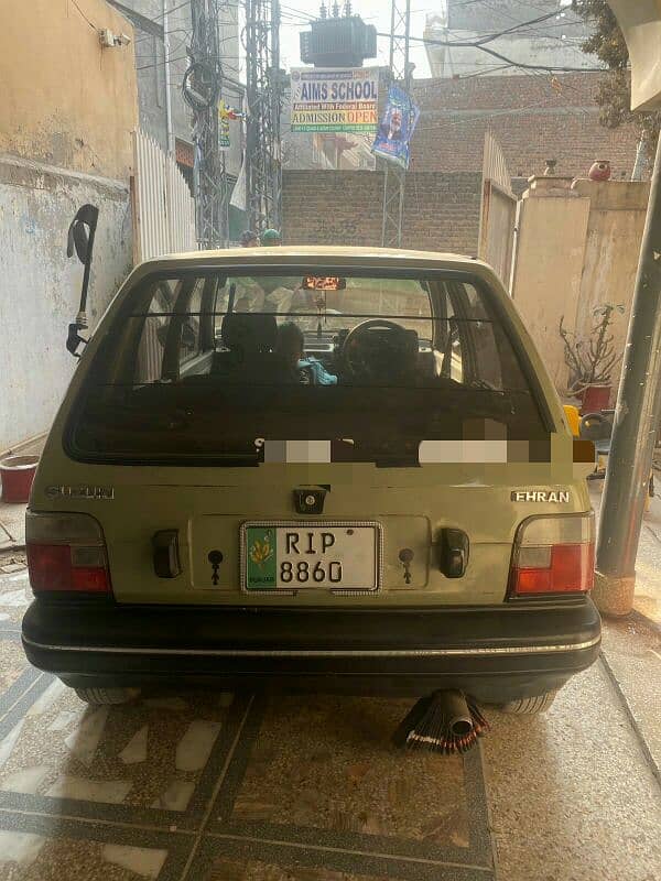 Suzuki Mehran 1989 antique car 12