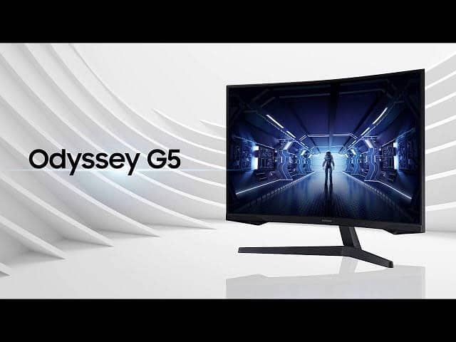 led/Odyssey G5 27-inch Curved 2K 165Hz monitor/samsung led/27 inches 0