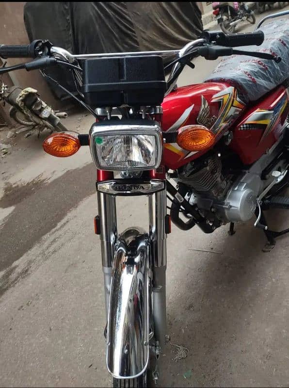 Honda cg 125 2025 zero meter 1