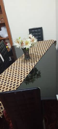 double mirror dinning table