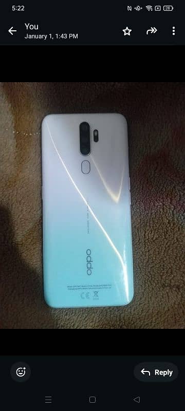 OppO A9 full lush condition 4/128 0