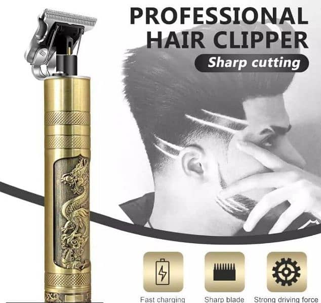 Professional rechargeable hair clipper 4