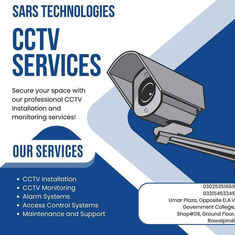 Cctv camera and installation 1