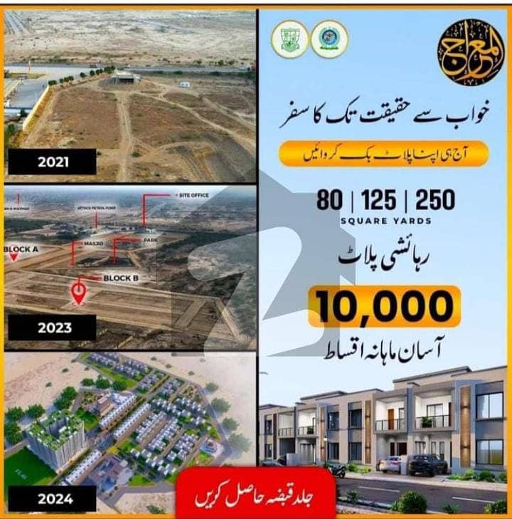 Good Prime Location 125 Square Yards Residential Plot For sale In North Karachi 2