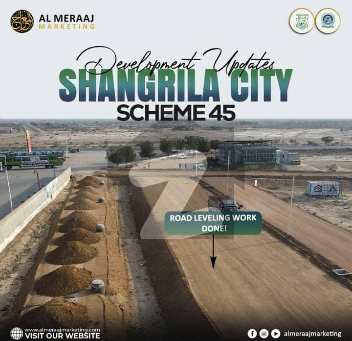 Prime Location 125 Square Yards Residential Plot For sale Is Available In Shangrila City 1