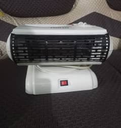 Electric fan heater and cooler