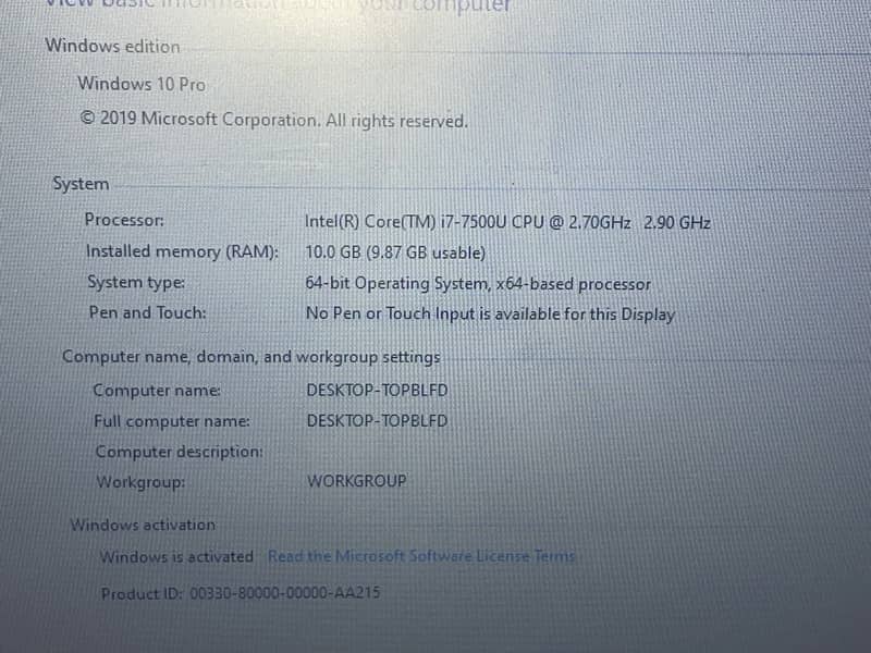 Dell 14 3468 10gb 500gb 5