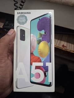 Samsung A51. Dual Sim. Official PTA Approved. With Box. Exchange/Sale.