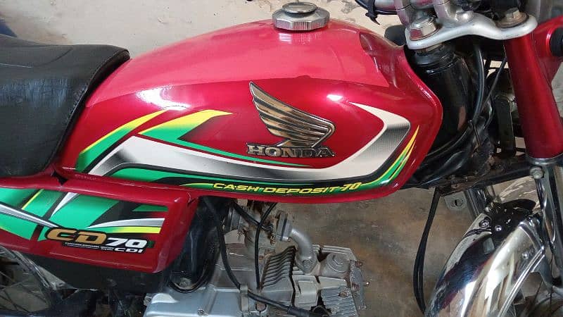 Honda 70cc 2021 model 2022 wala stekar ha good condition 3