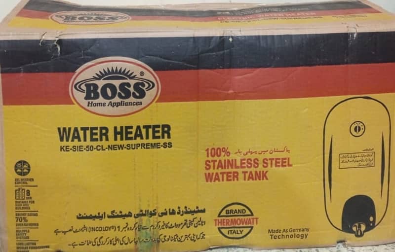 Boss Instant Electric Geyser 40 Litters 1