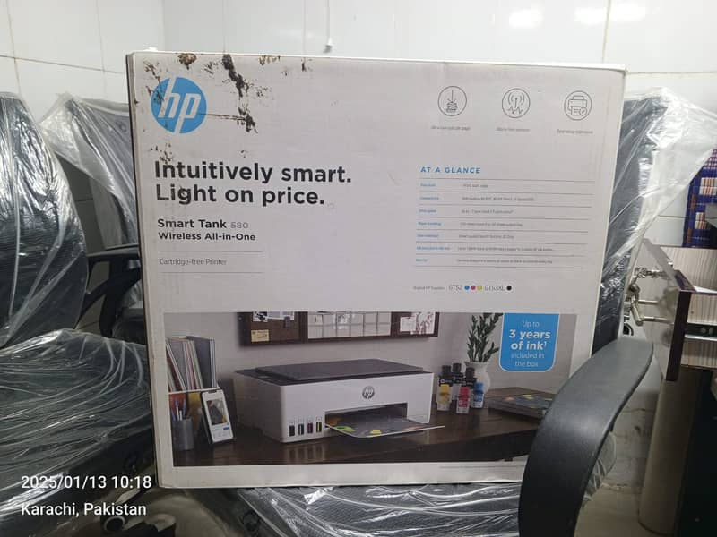 Hp Ink Jet 580 series Printer 0