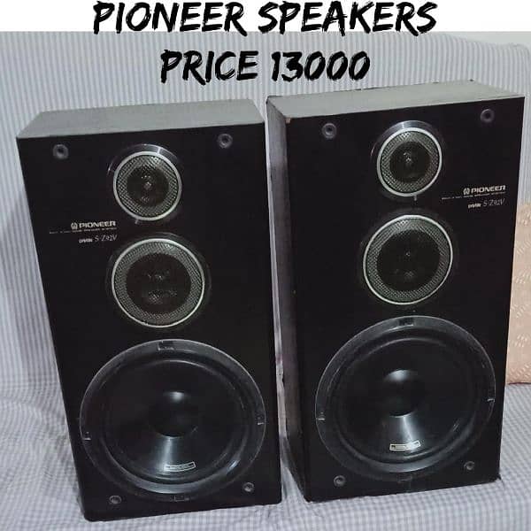 speakers woofer different prices pioneer JBL Sony Kenwood Akai sansui 8