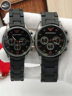 new quartz watches pair. Free delivery