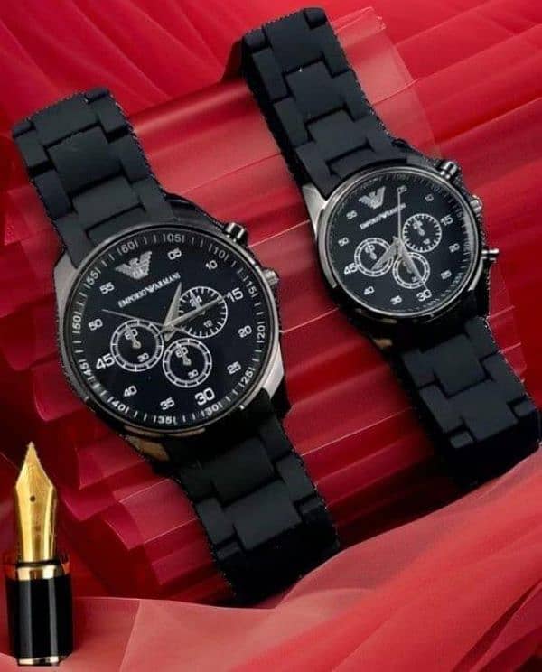 new quartz watches pair. Free delivery 2