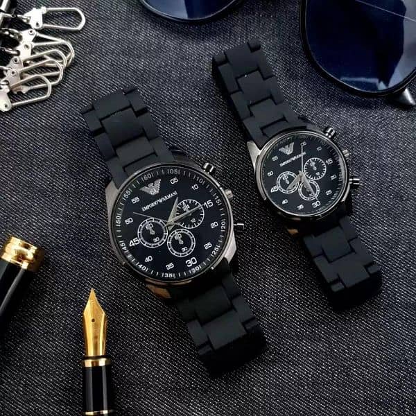 new quartz watches pair. Free delivery 3