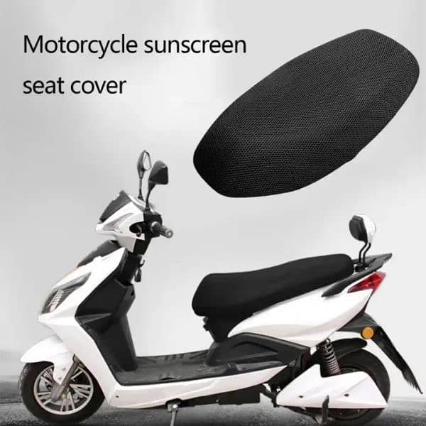 10mm Motorcycle Seat Cooling Mesh Cover - Heat Protection 2