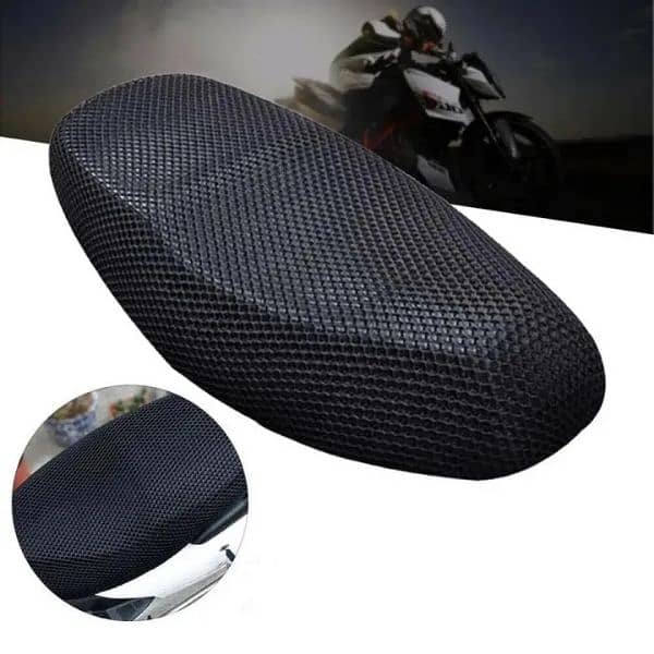 10mm Motorcycle Seat Cooling Mesh Cover - Heat Protection 4