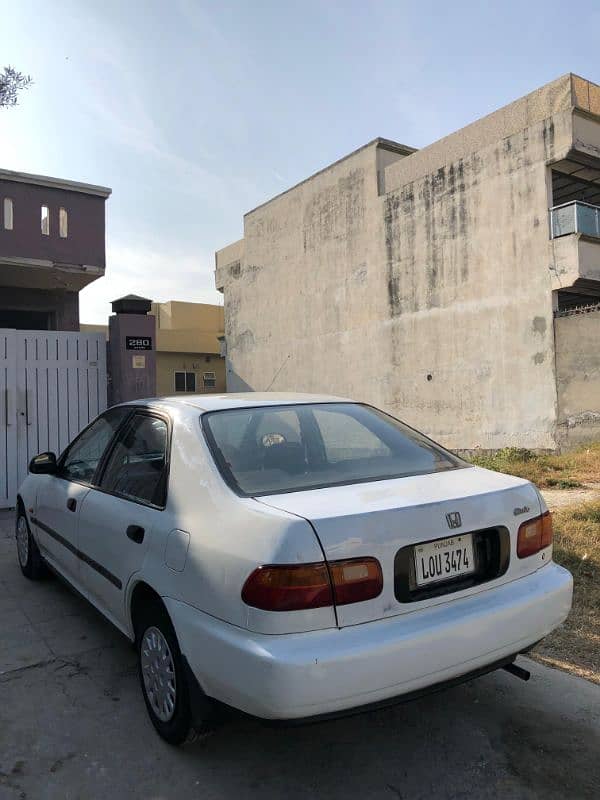 Japanese Honda Civic EX 1993 2