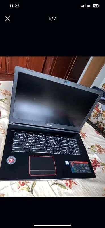 MSI GE73VR 7RF Gaming laptop 1