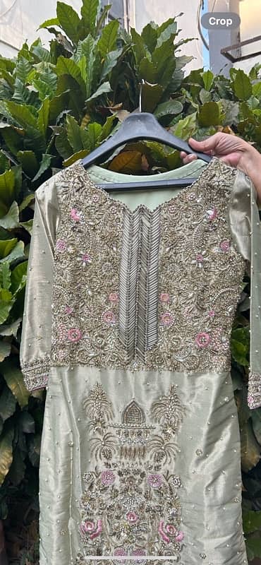 Desi Shaadi 3 piece suit heavy embroidery 1