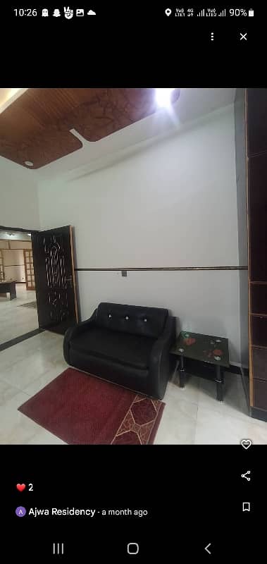 8 Marla Furnished House's Portion Available. For Rent In Faisal Town F-18 Islamabad. 26