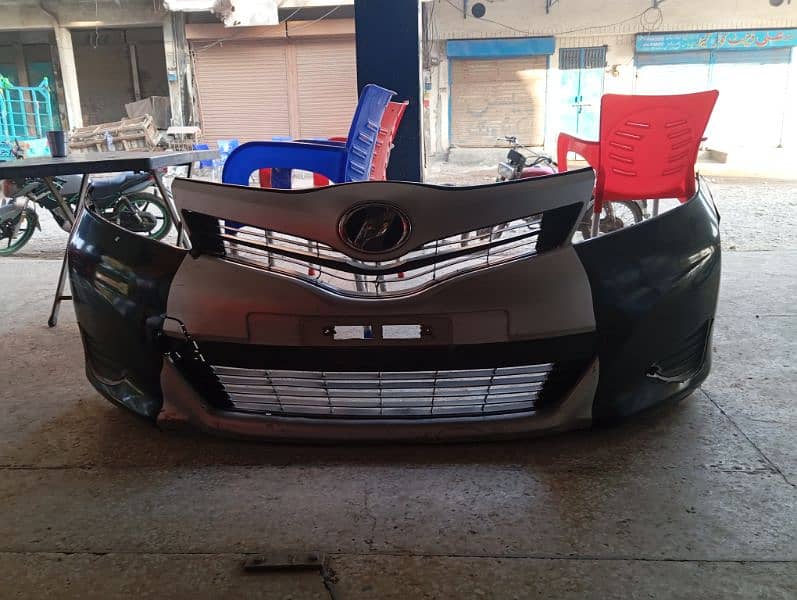 vitz front bumper 1