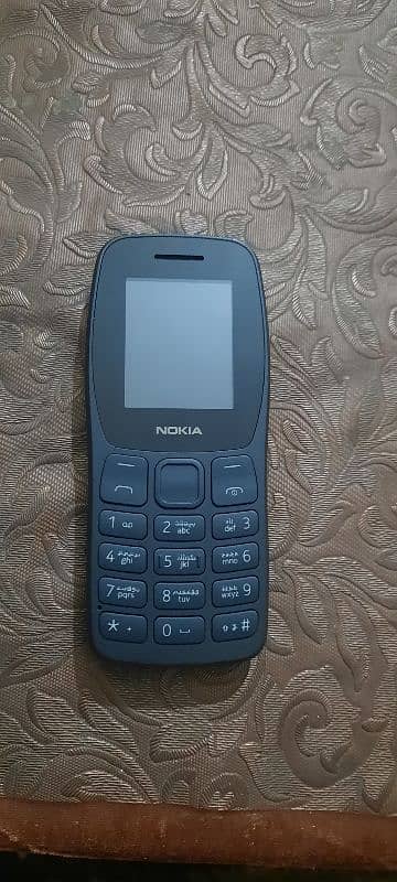 Nokia 105 for 10/10' 4 days used like new Box pak 0