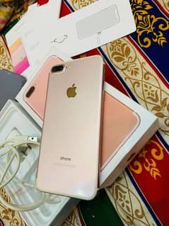 iPhone 7 plus 128gb Pta Approved with Box Charge