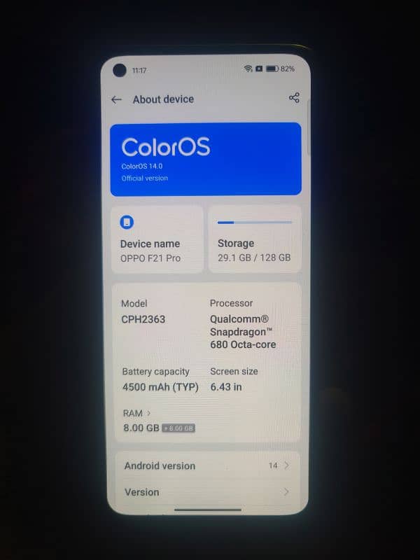 Oppo f21 pro Sell exchange possible 3