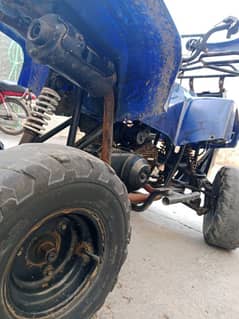 ATV bike rear wheel drive