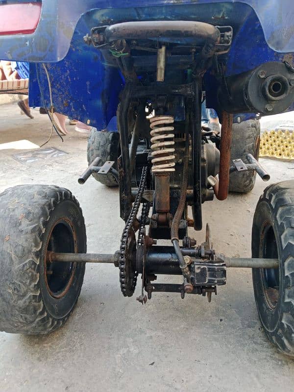 ATV bike rear wheel drive 4