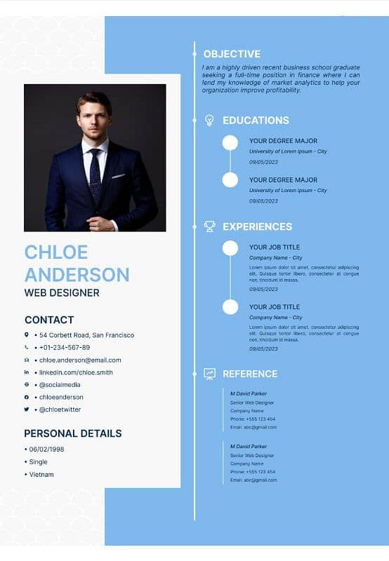 professional cv and cover letter designing 1