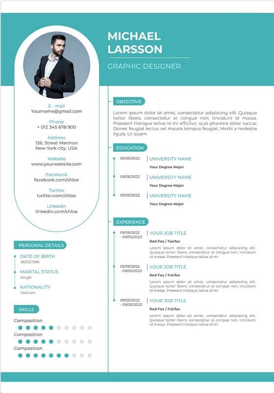 professional cv and cover letter designing 2